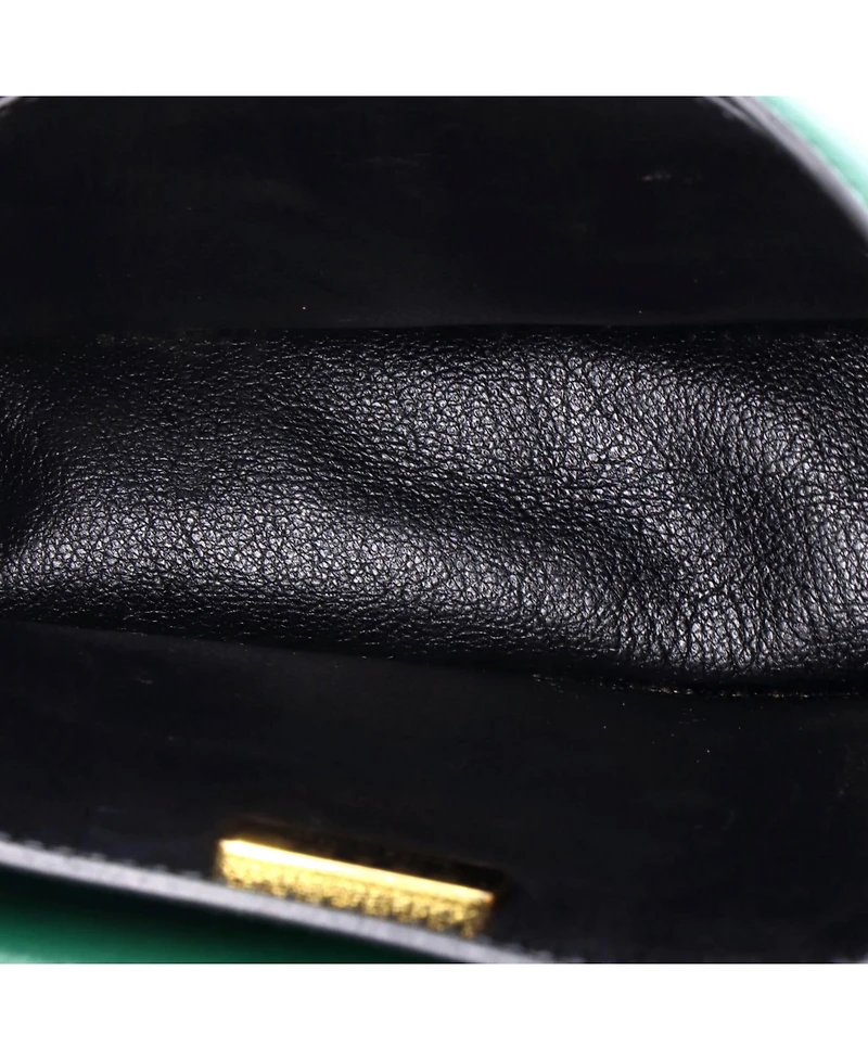 Pre-Owned Prada Small Cahier Crossbody Bag Leather and Saffiano Leather