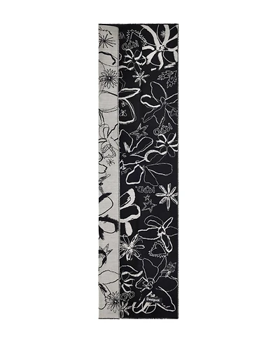 Desigual Women's Long printed scarf