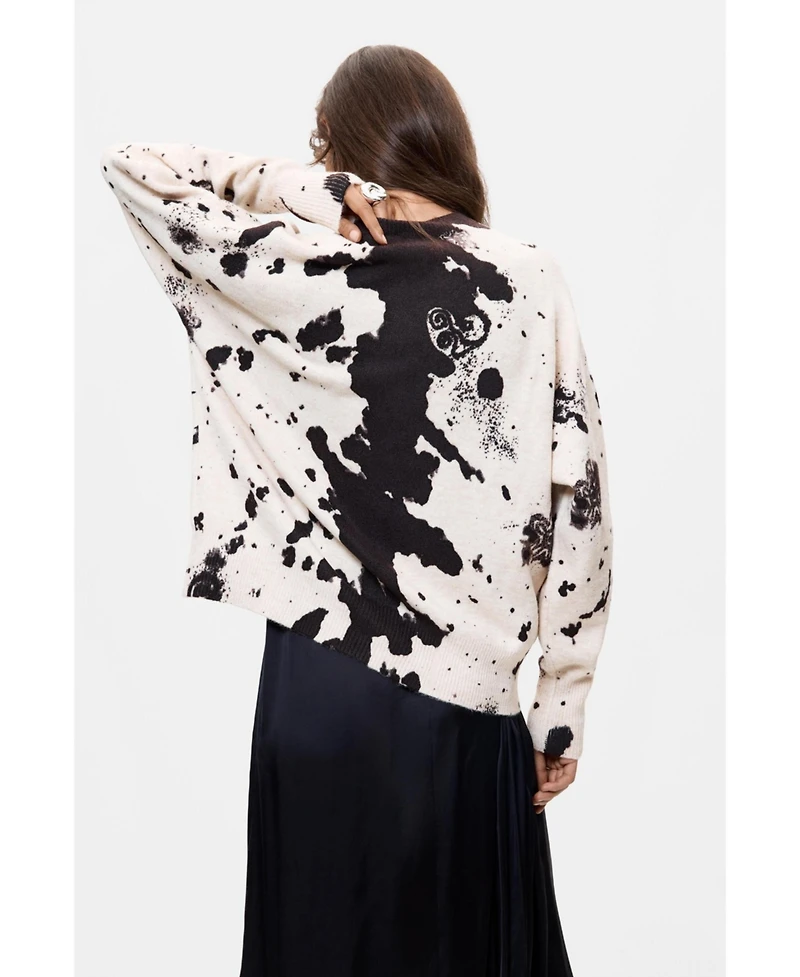 Desigual Women's Animal print sweater