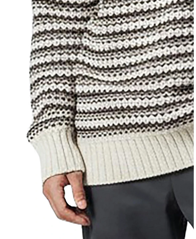 Hope & Henry Men's Organic Cotton Stripe Sweater