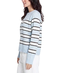 Central Park West Women's Isla Oversized Striped Sweater