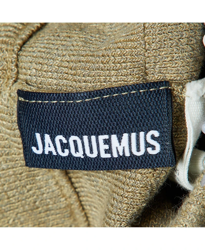 Pre-Owned Jacquemus Women's Rib Knit Buckle Detail Sierra Shorts