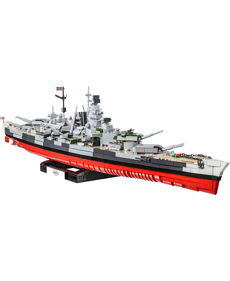 Cobi Historical Collection World War Ii Battleship Tirpitz 2,880-Piece Building Set, Ages 11+