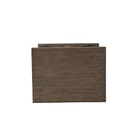 Liberty Furniture Sonoma Road Chair Side Table in Weathered Beaten Bark