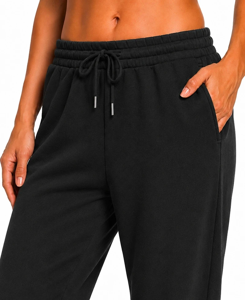 Blue Ice Women's Loose-Fit Heavyweight Open-Bottom Sweatpants
