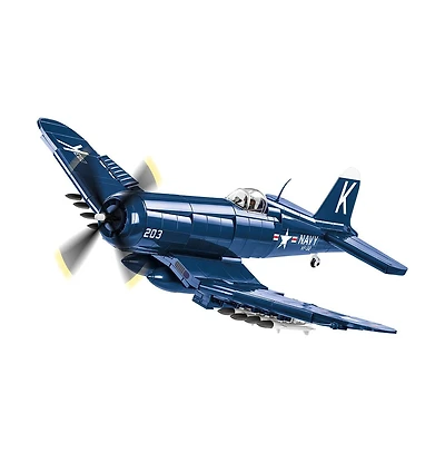 Cobi Korean War F4U-4 Corsair 1:32 Scale 520-Piece Building Set, Ages 8+