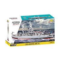 Cobi Wwii Uss Arizona (Bb-39) 2,046-Piece Building Set, Ages 10+