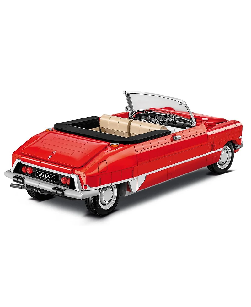 Cobi 1962 Citroen Ds 19 Decapotable Executive Edition 2275-Piece Building Set, Ages 11 and Up