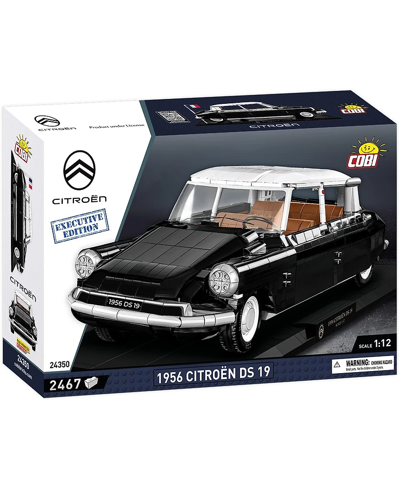 Cobi 1956 Citroen Ds 19 Executive Edition 2467-Piece Building Set, Ages 11+