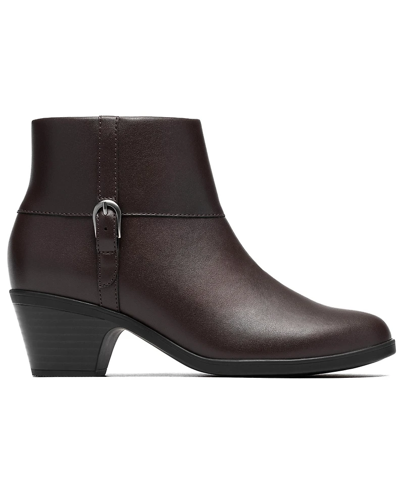Clarks Women's Emily2 Style Round Toe Booties