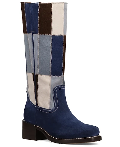 Frye Women's Campus Patchwork Pull-On Boots