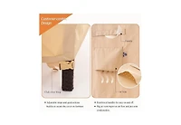 Cushry Patio Sofa Covers Waterproof, Deck Sofa Chair Set Covers Anti-Fading, Wind Resistant, 87W x 42D x 35H Inches