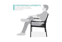 Cushry Set of 2 Stackable Outdoor Wicker Dining Chairs
