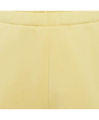 Pre-Owned Moncler Women's Mid-Rise Pull-On Palm Applique Shorts, 7" Inseam