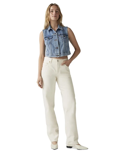 Levi's Premium Women's 501 90's Mid-Rise Straight-Fit Jeans