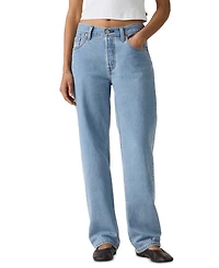 Levi's Premium Women's 501 90's Lightweight Mid-Rise Straight-Fit Jeans