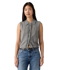 Levi's Women's Sleeveless Collared Vest