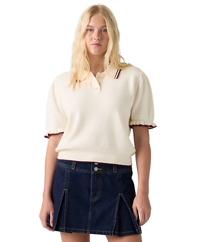 Levi's Women's Short-Sleeve Pull-On Polo Shirt