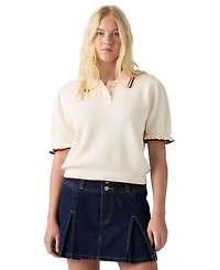 Levi's Women's Short-Sleeve Pull-On Polo Shirt