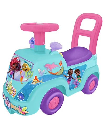 Kiddieland Ariel Sea Ride-On with Interactive Lights and Sounds, Ages 1+
