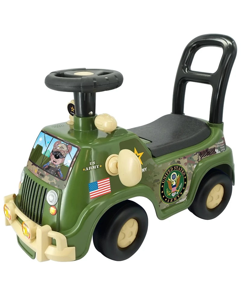Kiddieland Light 'N' Sounds Military Activity Truck, Lights and Sounds, Ages 12-36 Months