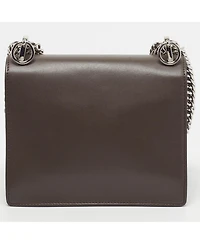 Pre-Owned Fendi Women's Kan I Mini Studded Leather Shoulder Bag