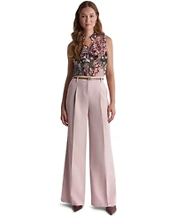 Bcbg Women's Pleated Wide-Leg Pants