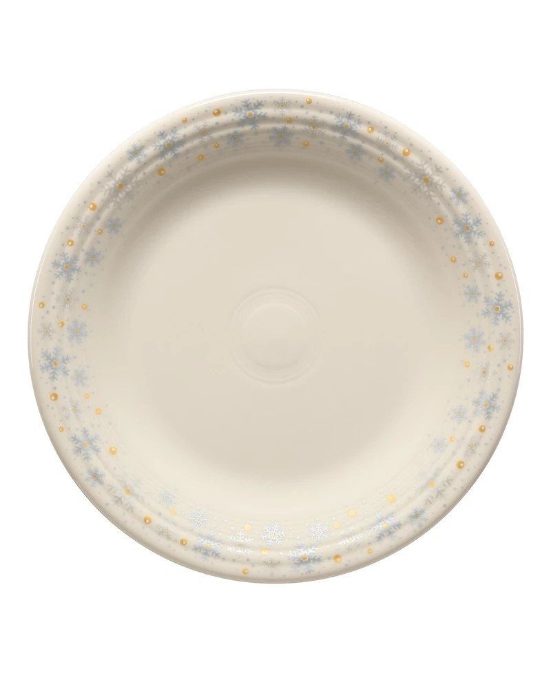 Fiesta Snowflakes Classic Rim Dinner Plates, Set of 4, Exclusively at Macy's
