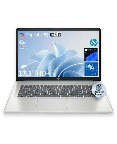 Hp 17.3" Touchscreen Business Ai Laptop, Intel Core 5 120U, Intel Graphics, 32GB DDR4, 512GB Ssd, Wi-Fi 6, Win11 Pro, Silver