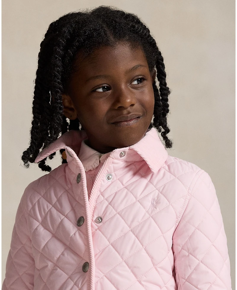Polo Ralph Lauren Toddler and Little Girls Quilted Water-Repellent Barn Jacket