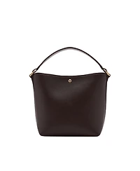 Mango Women's Small Faux Leather Bucket Handbag