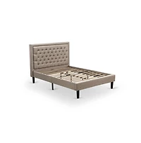 East West Furniture KD16F-1VL0C 2 Piece Wood Bedroom Set