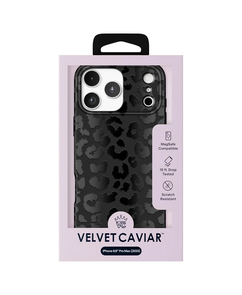 Velvet Caviar Black Leopard MagSafe Case for Apple iPhone 17 Pro Max