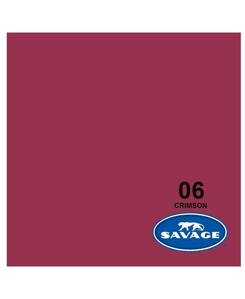 Savage Widetone Seamless Background Paper, 86" wide x 36' Crimson