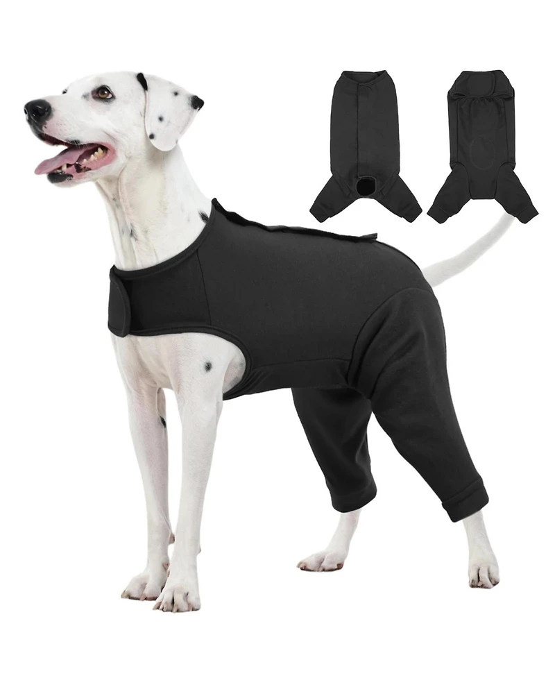 Rear Leg Recovery Onesie Surgical Suit for Dogs, Post-Surgery Wound Protection and Licking Prevention