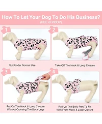 Post-Surgery Recovery Bodysuit for Dogs, Cone Alternative Onesie for Wound and Incision Protection