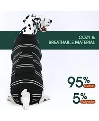 Soft Breathable Post-Surgery Recovery Onesie Suit for Dogs