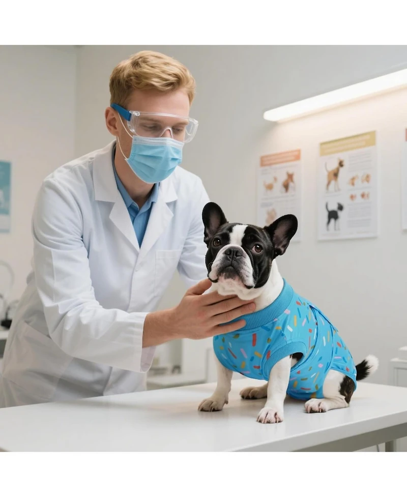 High-Elastic Post-Surgery Recovery Onesie Suit for Dogs and Cats