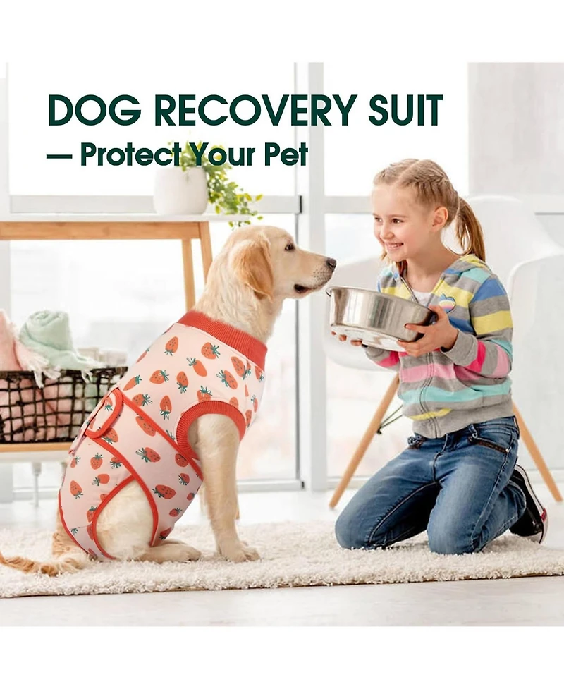 High-Elastic Post-Surgery Recovery Onesie Suit for Dogs and Cats
