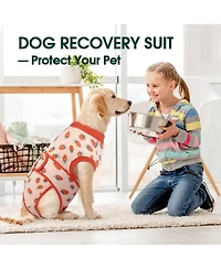 High-Elastic Post-Surgery Recovery Onesie Suit for Dogs and Cats