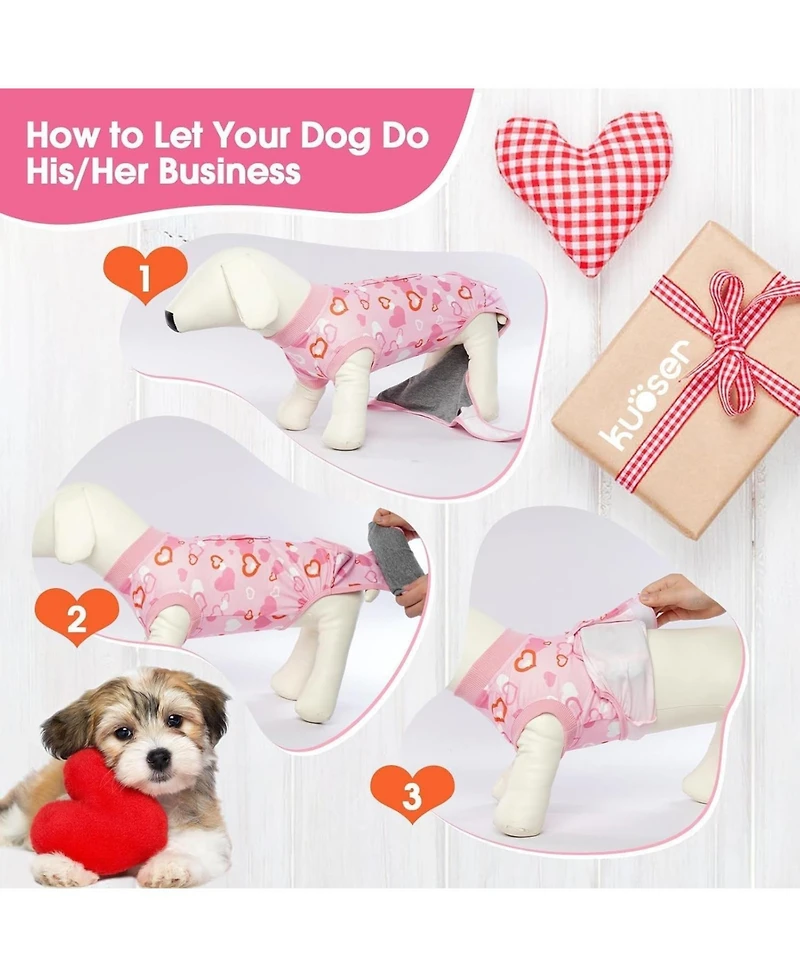 High-Elastic Protective Recovery Onesie Suit for Dogs and Cats, Post-Surgery Comfort Wear