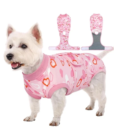 High-Elastic Protective Recovery Onesie Suit for Dogs and Cats, Post-Surgery Comfort Wear