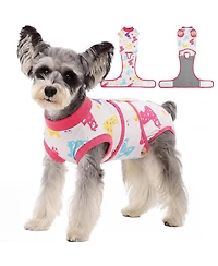 Post-Surgery Recovery Bodysuit Onesie for Dogs, Cone Alternative for Wound and Incision Protection