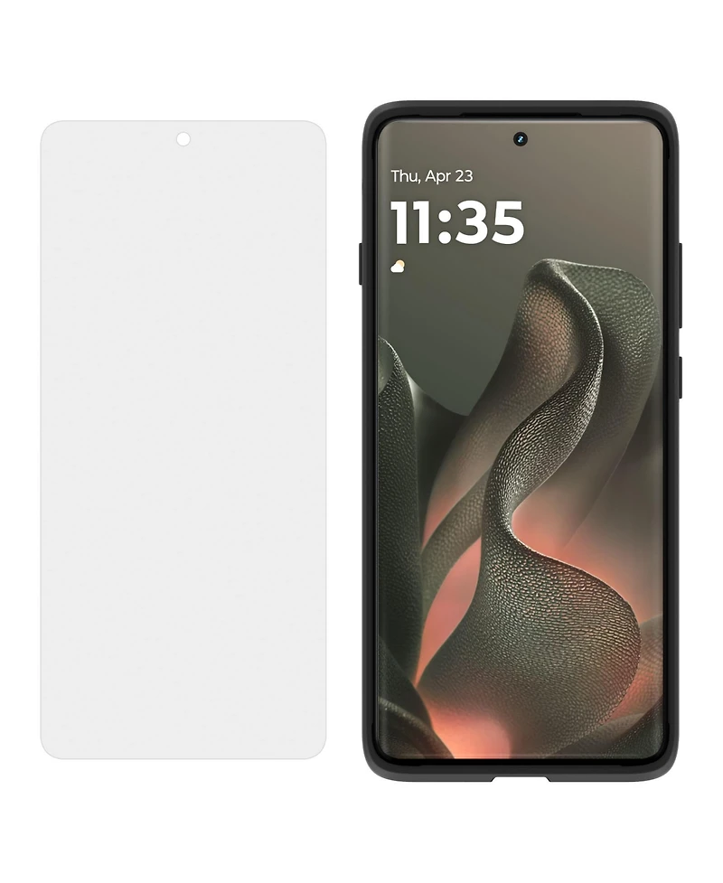 Case-Mate Tough 12 ft Drop Protection 9H Tempered Glass Case and Screen Protector, 2-Piece, Compatible with Motorola Moto Edge (2025)