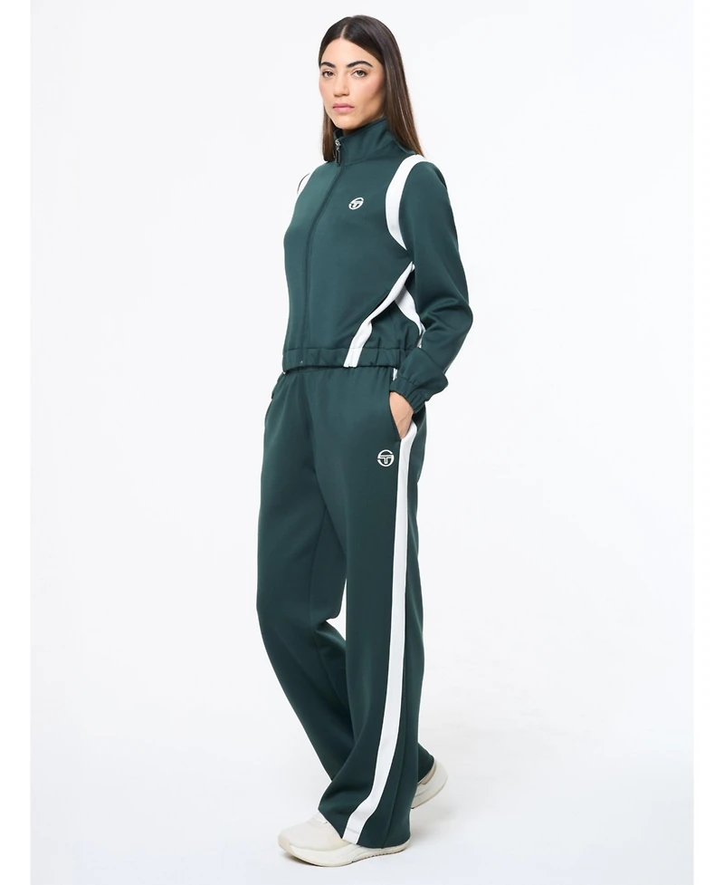 Sergio Tacchini Women's Anna High-Neck Cropped Track Jacket