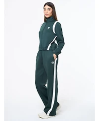 Sergio Tacchini Women's Anna High-Neck Cropped Track Jacket