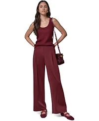 Donna Karan New York Women's Straight-Leg Pull-On High-Rise Pants