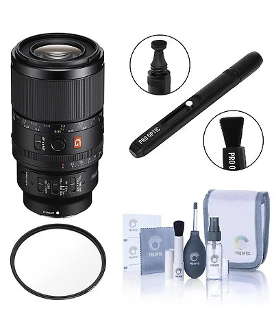 Sony Fe 100mm f/2.8 Gm Oss Macro Lens, Bundle with 67mm Filter