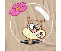 SpongeBob SquarePants Men's Sandy Wink Face Graphic Classic-Fit T-Shirt