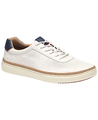Johnston & Murphy Men's McGuffey 2 Lace-Up Perforated Low-Top Leather Sneaker